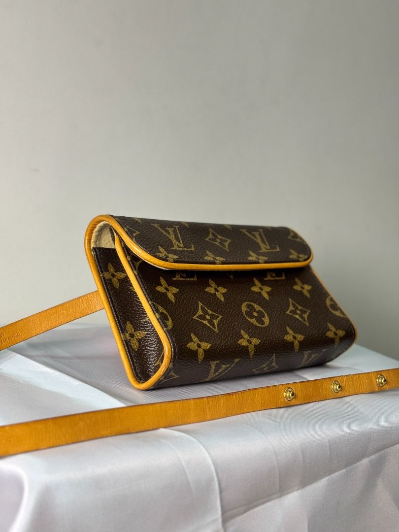 Louis Vuitton Monogram Florentine Belt bag (Category: Luxury Bags & Wallets) located in Quezon City. Submitted by vintage_finds14 (Listing ID 1445056556, Image 3). Description: - Authentic Louis Vuitton florentine belt bag - Classic monogram canvas - Size M - Interior stamp: FL1004 - Secure snap closure .