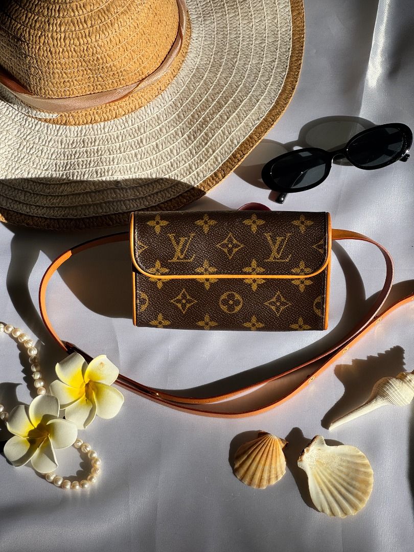 Louis Vuitton Monogram Florentine Belt bag (Category: Luxury Bags & Wallets) located in Quezon City. Submitted by vintage_finds14 (Listing ID 1445056556, Image 1). Description: - Authentic Louis Vuitton florentine belt bag - Classic monogram canvas - Size M - Interior stamp: FL1004 - Secure snap closure .