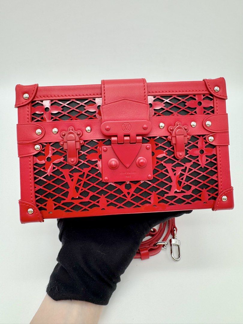 LV Petite Malle Monogram Lace Trunk Bag (Category: Cross-body Bags) located in Calauan. Submitted by giftbags (Listing ID 1445048444, Image 1). Description: ❗️PLEASE READ CAREFULLY ❗️ LV Petite Malle Monogram Lace Trunk Bag L 20 x H 12.5 x W 6 cm With Dust Bag STILL AVAILABLE/ONHAND? Yes. Item not marked as sold means available… 📌NO COD 📌NO LALAMOVE/GRAB 📌NO WHEN WORN 📌ITEMS ARE FOR SHIPPING ONLY - CUT OFF 12nn 📌ALL SALES ARE FINAL “WHAT’S Y