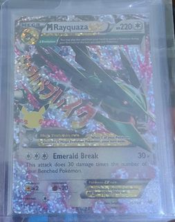 PSA 10] Pokemon Japanese M Rayquaza EX 25th Anniversary Promo