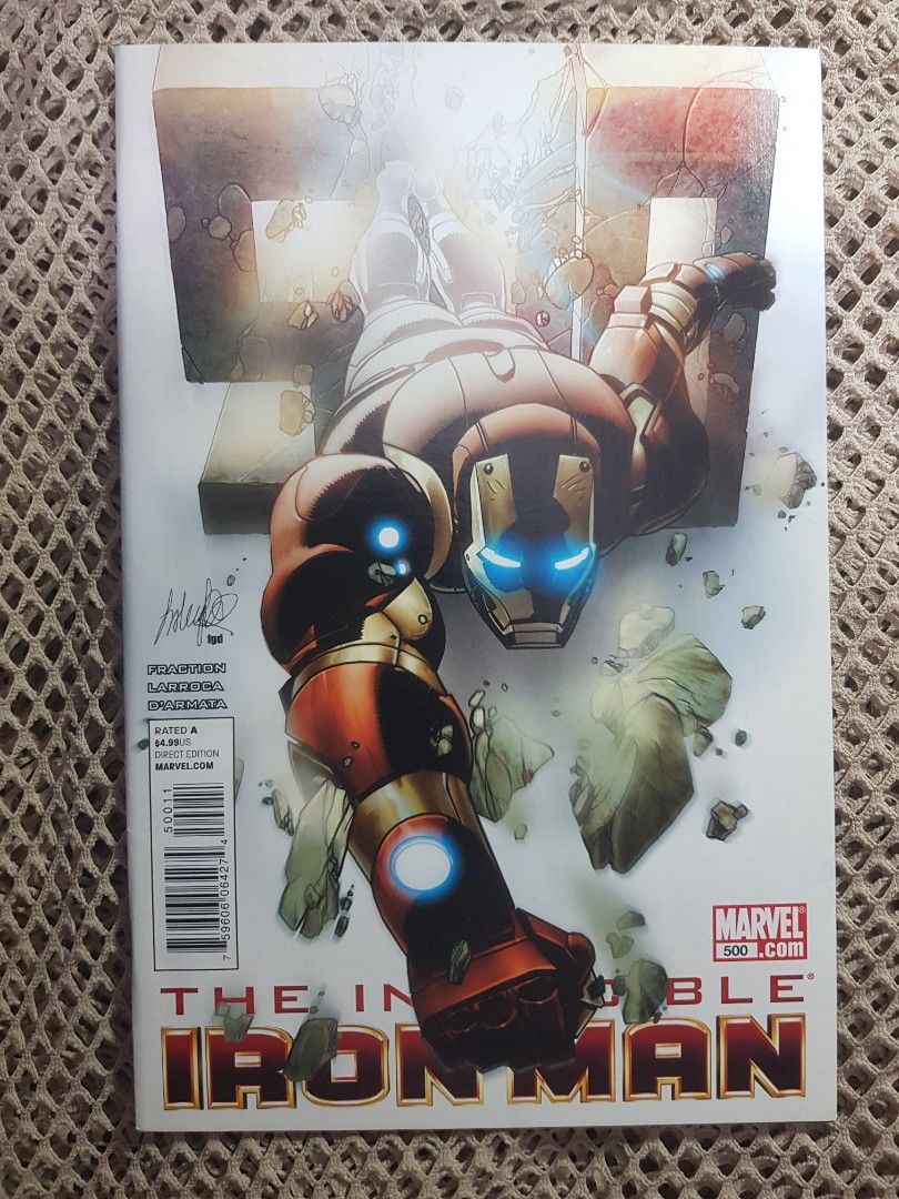 MARVEL COMICS INVINCIBLE IRON MAN #500 (AVENGERS) (Category: Comics & Manga) located in Caloocan City. Submitted by coolwhale_8eedee (Listing ID 1445079662, Image 1). Description: 1.) Invincible Iron Man #500 VF/NM ● All sales are final, no returns, no trades ● Payment: BPI, Gcash ● 1st to pay gets the item ● No reserve/reservations ● Buyer will pay for delivery/shipping ● No rush delivery.