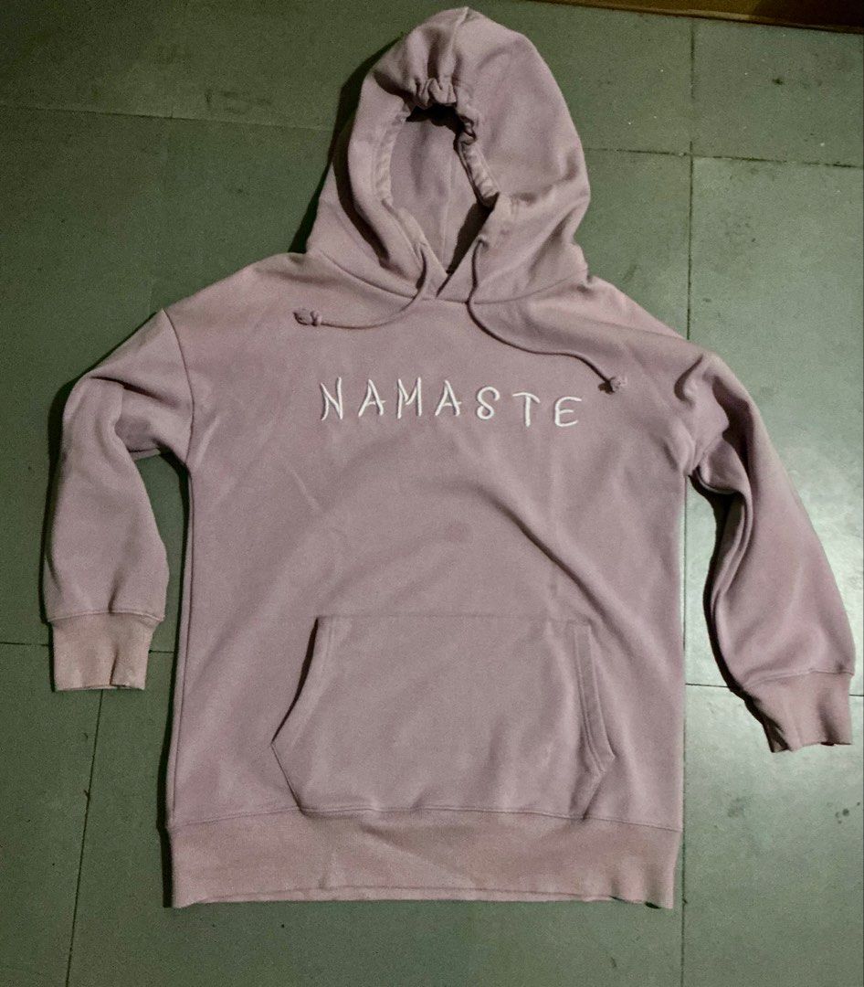 Namaste Embroidered Hoodie (Category: Hoodies) located in Manila. Submitted by irthrift (Listing ID 1445061706, Image 1). Description: .