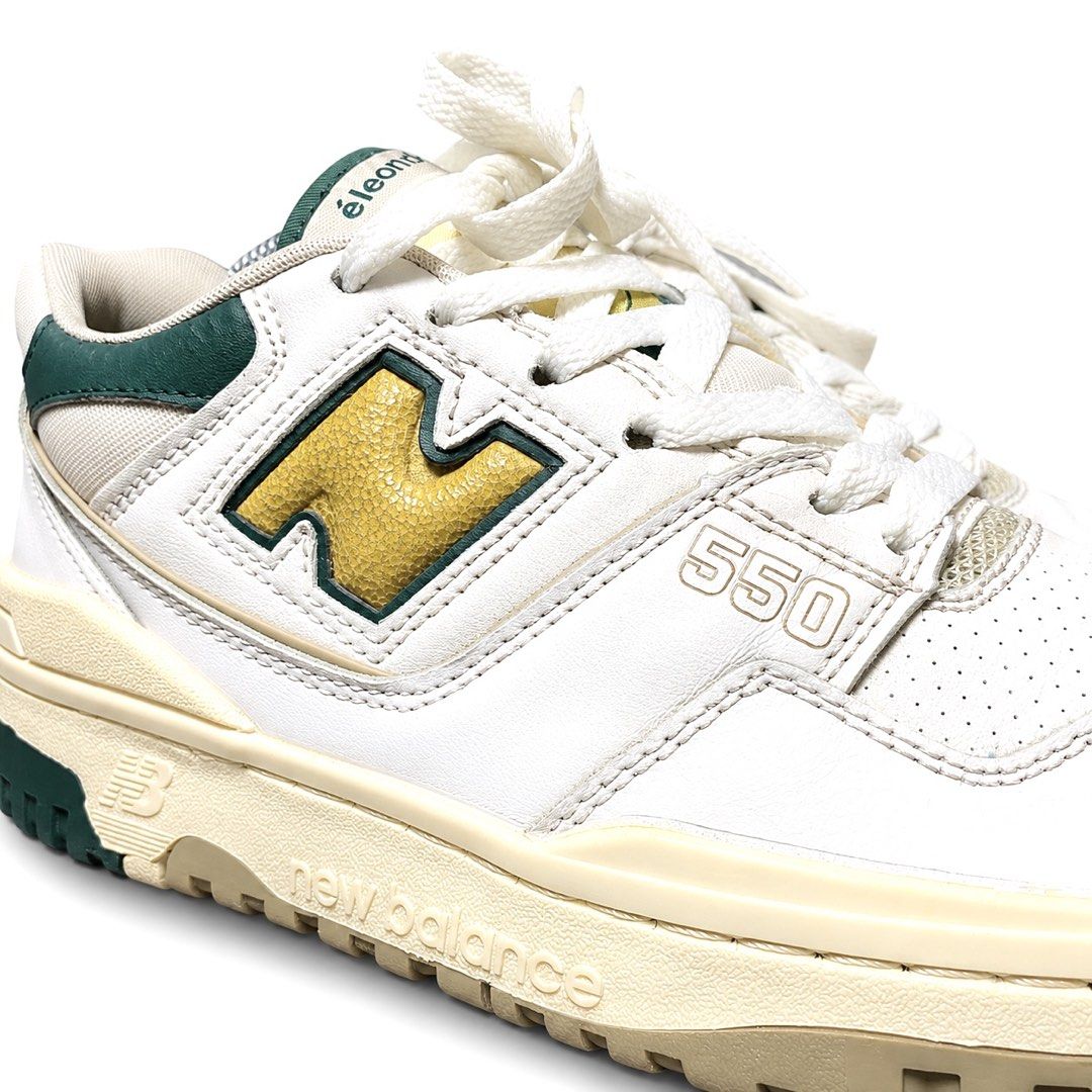 New Balance 550 x Aime Leondore (Category: Sneakers) located in San Leonardo. Submitted by wortiwort (Listing ID 1440902892, Image 3). Description: New balance 550 x Aemi Leondore Size Us 8 | Eur 41.5 | Cm 26 Excellent condition Issue minimal scratch / Cracks Sign of usage.
