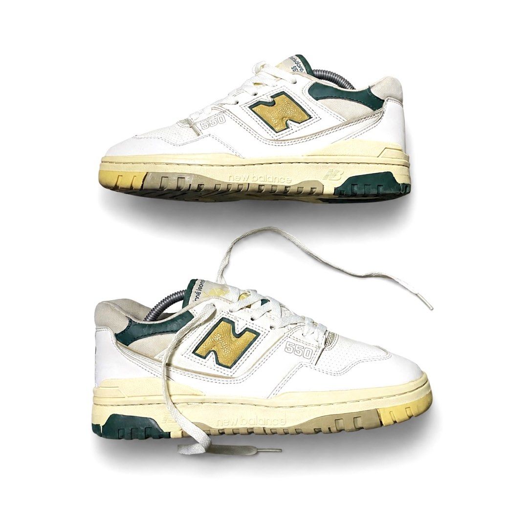 New Balance 550 x Aime Leondore (Category: Sneakers) located in San Leonardo. Submitted by wortiwort (Listing ID 1440902892, Image 1). Description: New balance 550 x Aemi Leondore Size Us 8 | Eur 41.5 | Cm 26 Excellent condition Issue minimal scratch / Cracks Sign of usage.