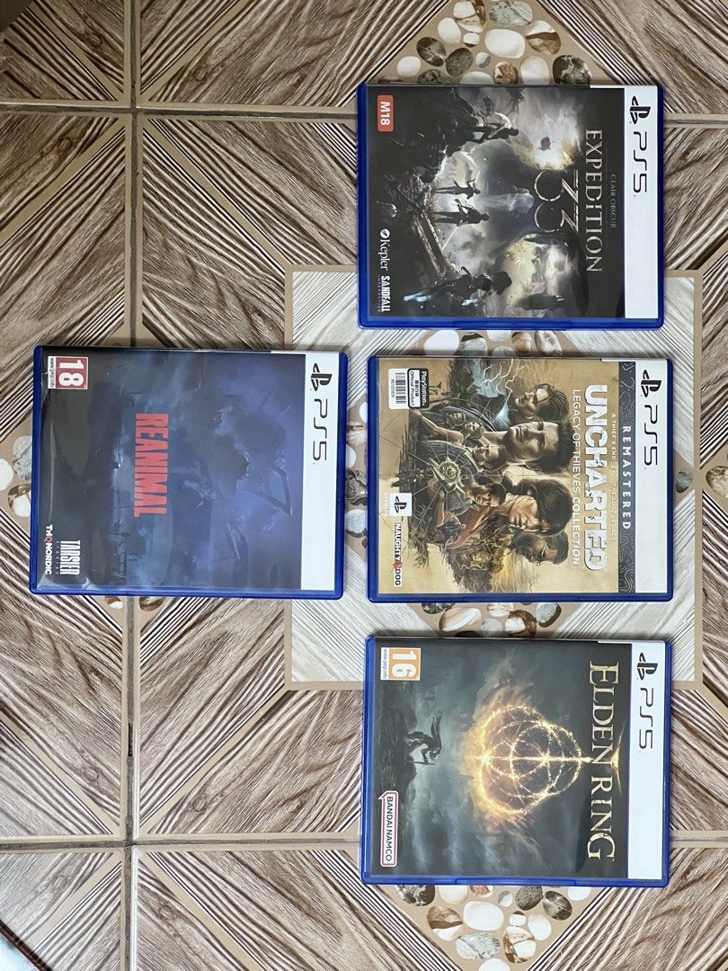 Nintendo Switch & PS5 Games (Category: Nintendo) located in Malabon City. Submitted by mirajane55 (Listing ID 1445168302, Image 2). Description: Ps5 and Nintendo Switch Games Switch 1 Games 1. The Legend of Zelda Tears of Kingdom (SEALED) - Php 2000 2. Pokemon Shining Pearl (Sealed) - Php 1800 Switch 2 Games 1. Pokemon Legends Z-A (Sealed) Php 2200 Ps5 Games 1. Reanimal - Php 1800 2. Clair Obscur Expedition 33 - Php 1800 3. Uncharted Legacy of Th