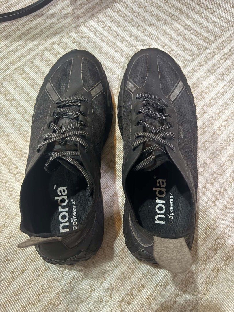 Norda 001 Dyneema Trail Running Shoes Black Vibram Sole (Category: Sneakers) located in Cainta. Submitted by renzshn05 (Listing ID 1445117687, Image 3). Description: 👟 Norda 001 Men’s Trail Running Shoes * 7,500php * Excellent Condition: Excellent / Like New (Lightly used, no major scuffs, tears, or structural damage) * Size: US 10 / UK 9.5 / EU 44.