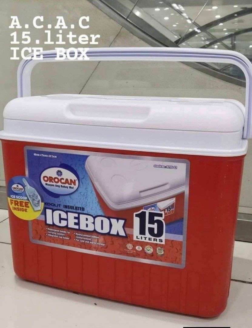 orocan ice box 15L (Category: Food Organization & Storage) located in Manila. Submitted by yzcartph (Listing ID 1445091831, Image 2). Description: .