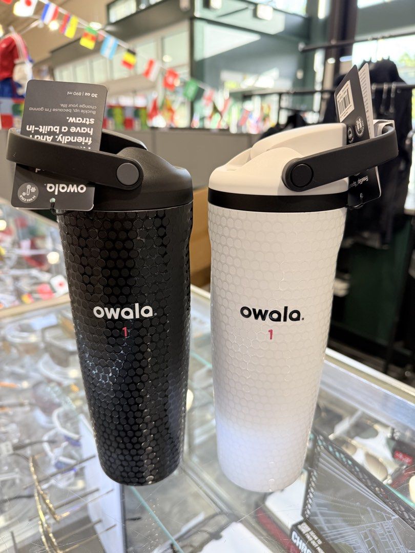 Owala 1 Tumbler - Black and White (Category: Water Bottles & Tumblers) located in Quezon City. Submitted by olrac23 (Listing ID 1445054579, Image 1). Description: - Two Owala Tumblers (30 oz) - 1 Black, 1 White - Built-in Straw Feature for easy sipping - Keeps drinks cold for hours or hot for hours - Ideal for everyday hydration - Great value when you buy both!.