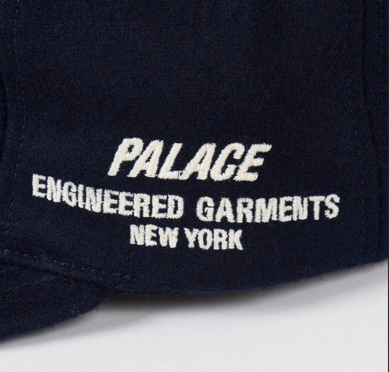 Palace skateboards x Engineered Garments Ebbets 6 Panel Hat - Navy blue (Category: Coats, Jackets and Outerwear) located in Pasig City. Submitted by paymelikelandlord (Listing ID 1445138450, Image 3). Description: SALE ONLY Palace skateboards x Engineered Garments Ebbets 6 Panel Hat - Navy blue Missing hangtags only but new not use New condition no hidden issue no flaw Dm us to purchase Quezon City area Mode of payment GCash bpi bdo Courier J&T e