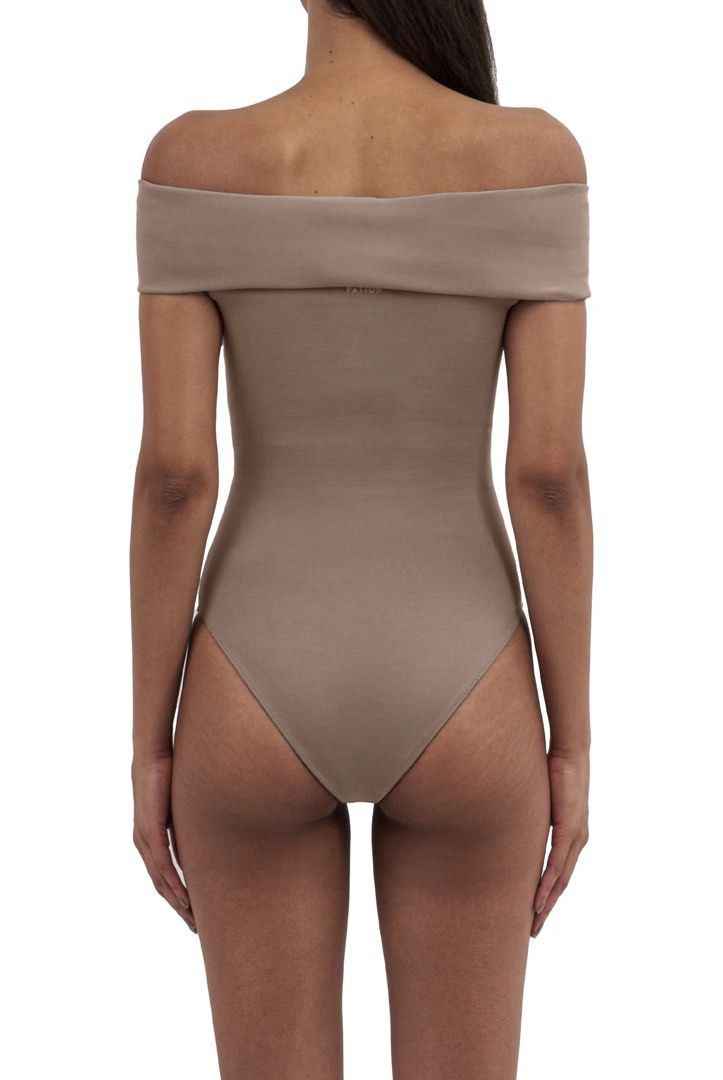Patton bodysuit in ash (Category: Others Tops) located in Cavite. Submitted by blushandbows (Listing ID 1445098592, Image 2). Description: Brand new with tag.