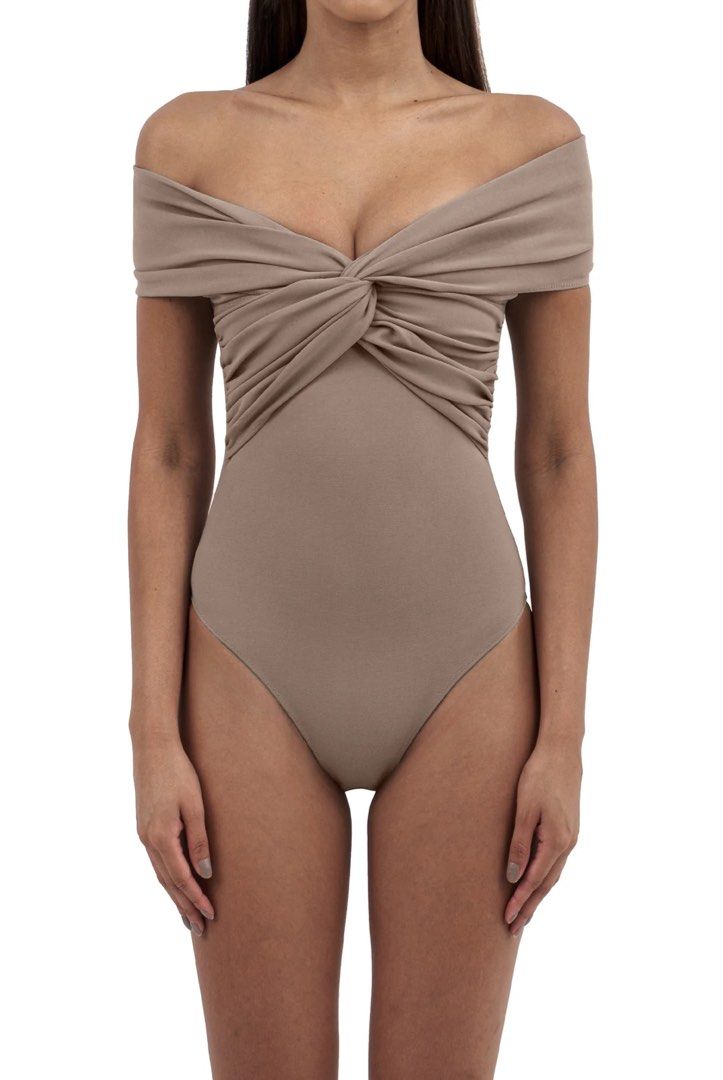 Patton bodysuit in ash (Category: Others Tops) located in Cavite. Submitted by blushandbows (Listing ID 1445098592, Image 3). Description: Brand new with tag.