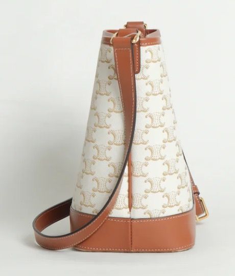 CELINE Bucket Bag (Category: Luxury Bags & Wallets) located in Caloocan City. Submitted by hermes_evangelista (Listing ID 1445185851, Image 2). Description: Japan Preloved Condition: 9/10 Flaws: Normal sign of usage but barely noticeable.