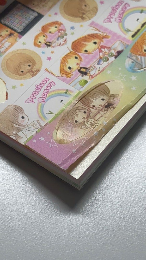 Precious memory heisei vintage memo pad (Category: Stationery & School Supplies) located in Muntinlupa City. Submitted by minmikaela (Listing ID 1445043893, Image 3). Description: flaws are shown in the pics.