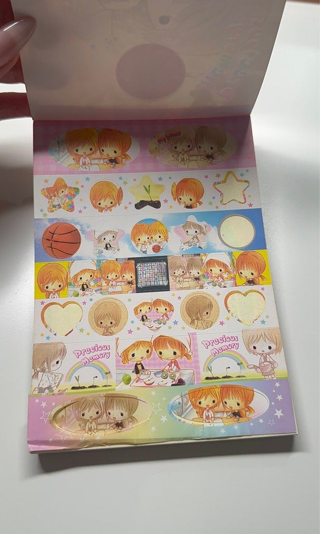 Precious memory heisei vintage memo pad (Category: Stationery & School Supplies) located in Muntinlupa City. Submitted by minmikaela (Listing ID 1445043893, Image 2). Description: flaws are shown in the pics.