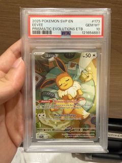 Eevee promo prismatic For Sale | Graded Singles | Carousell Singapore