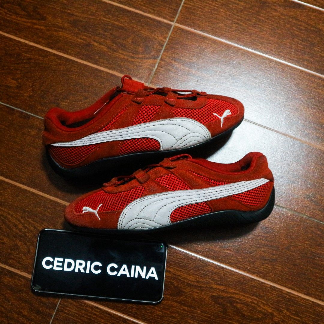 Puma Speedcat Go Red (6.5W) (Category: Sneakers) located in Rizal. Submitted by dricflair_04 (Listing ID 1445135052, Image 1). Description: For Sale! Puma Speedcat Go "Red White" W Size 6.5W / 4UK // Very good condition // P2,000 Only! *Pair only Vouch and video call possible!.