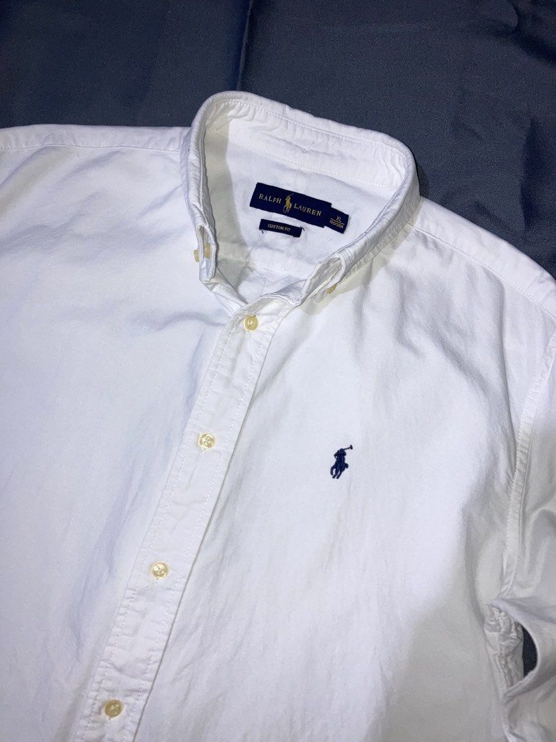 RALPH LAUREN OXFORD POLO (Category: Luxury Apparel) located in Naga. Submitted by wwy3ips (Listing ID 1445231667, Image 2). Description: RALPH LAUREN OXFORD POLO XL ON TAG - 22.5 WIDTH - 29 LENGTH - EXCELLENT CONDITION - 9.5/10 COLOR RATE - NO ISSUE .