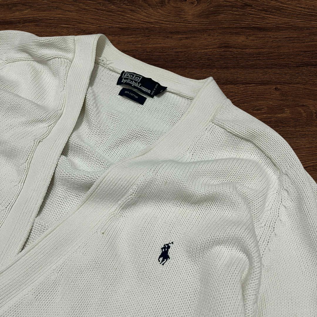 Ralph Lauren RL Knitted Cardigan Sweater Pullover Pony Button (Category: Coats, Jackets and Outerwear) located in Batangas. Submitted by x.coutures (Listing ID 1445144840, Image 2). Description: 𝚡.𝚌𝚘𝚞𝚝𝚞𝚛𝚎𝚜 𝚘𝚗 𝚒𝚐 & 𝚌𝚊𝚛𝚘𝚞 Item: Ralph Cardigan White 🙌 Dimensions as follows Length: 28 inches Width: 22 inches Condition: Very Good Issues: sign of usage -No Deletion of comment nor flaking 🙏. -Please manage your expectations since all