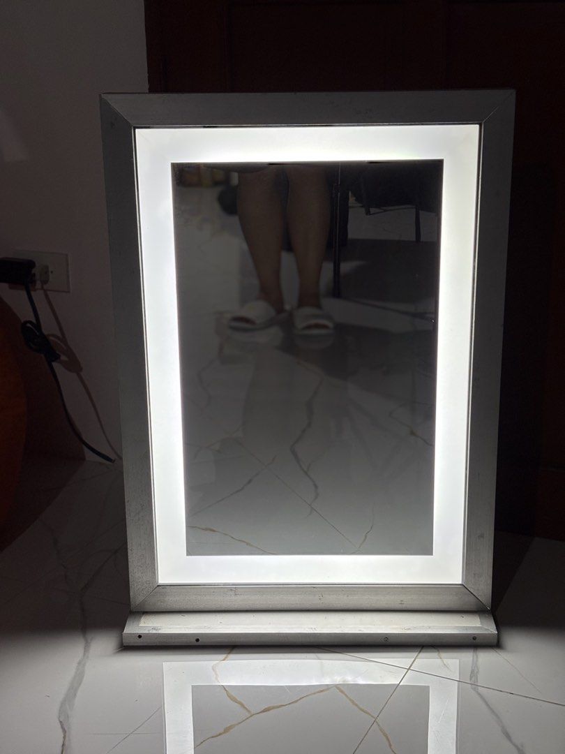 Rikki Tall-Inspired Mirror (Category: Mirrors) located in Rizal. Submitted by kylleguaro (Listing ID 1445208572, Image 1). Description: ✨ For Sale: Preloved Rikki Tall-Inspired Mirror ✨ Selling my well-loved Rikki Tall-inspired mirror. 💰 Bought for: ₱5,000 💰 Selling for: ₱3,500 For added protection, I had it framed with aluminum lining since I was worried about the mirror breaking. The aluminum frame can be removed if you prefer the original lo