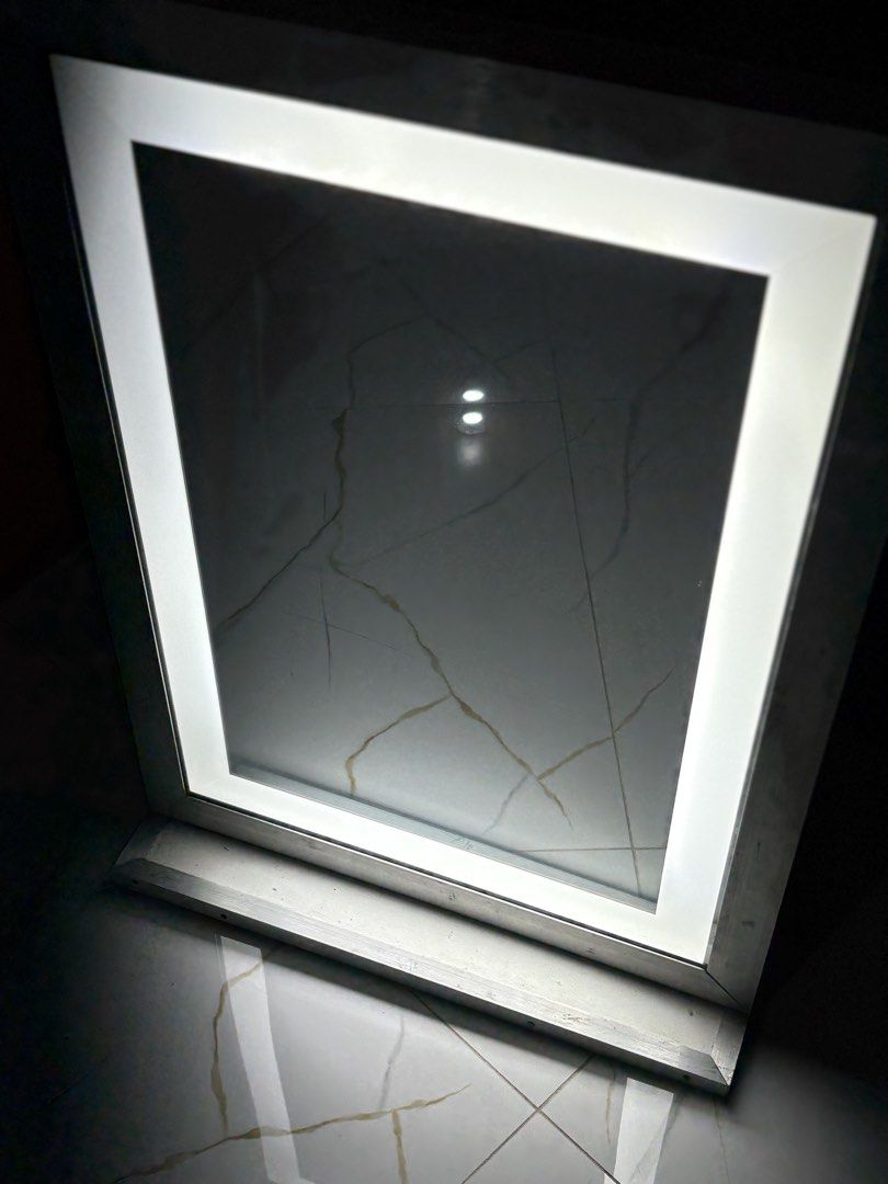 Rikki Tall-Inspired Mirror (Category: Mirrors) located in Rizal. Submitted by kylleguaro (Listing ID 1445208572, Image 2). Description: ✨ For Sale: Preloved Rikki Tall-Inspired Mirror ✨ Selling my well-loved Rikki Tall-inspired mirror. 💰 Bought for: ₱5,000 💰 Selling for: ₱3,500 For added protection, I had it framed with aluminum lining since I was worried about the mirror breaking. The aluminum frame can be removed if you prefer the original lo