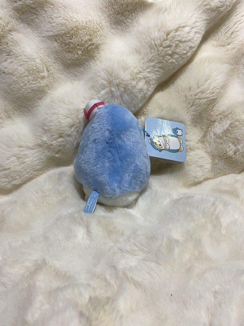 Sanrio Mofusand Penguin Cat Plush Charm (Category: Plushies & Soft Toys) located in Kalibo. Submitted by ollie_stuffshop (Listing ID 1445159018, Image 2). Description: Before you send your inquiries: ❗️Last Price is already posted ❗️Manage your expectations, WYSIWYG ❗️May need washing ❗️Shipping day is every Sunday - Adorable Mofusand plush charm - Features a cat dressed as a penguin - Includes a cute bow and hat - Comes with a keychain loop for 