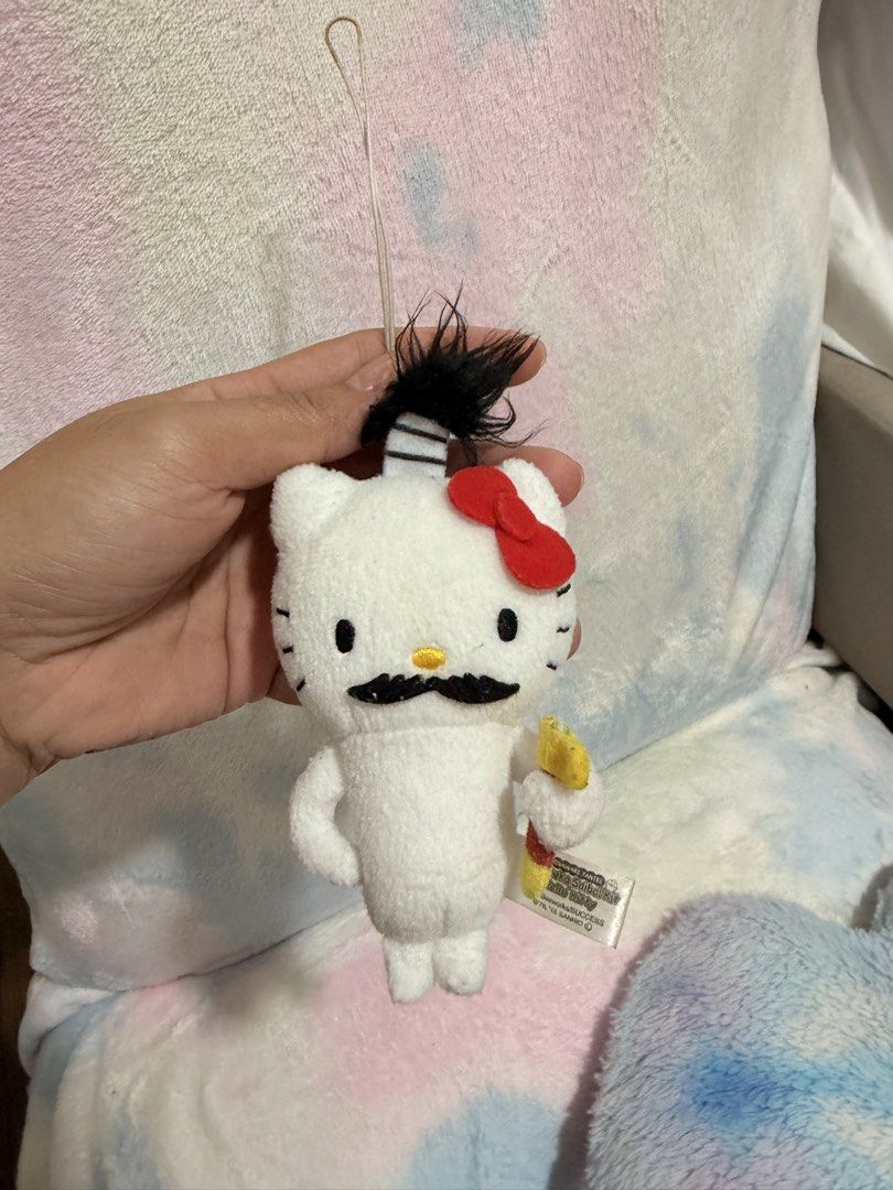 Sanrio Nameko Hello Kitty HK Plush Charm (Category: Charms) located in Quezon City. Submitted by cookiecreammm (Listing ID 1445218403, Image 1). Description: As is Issue-flower (cut).