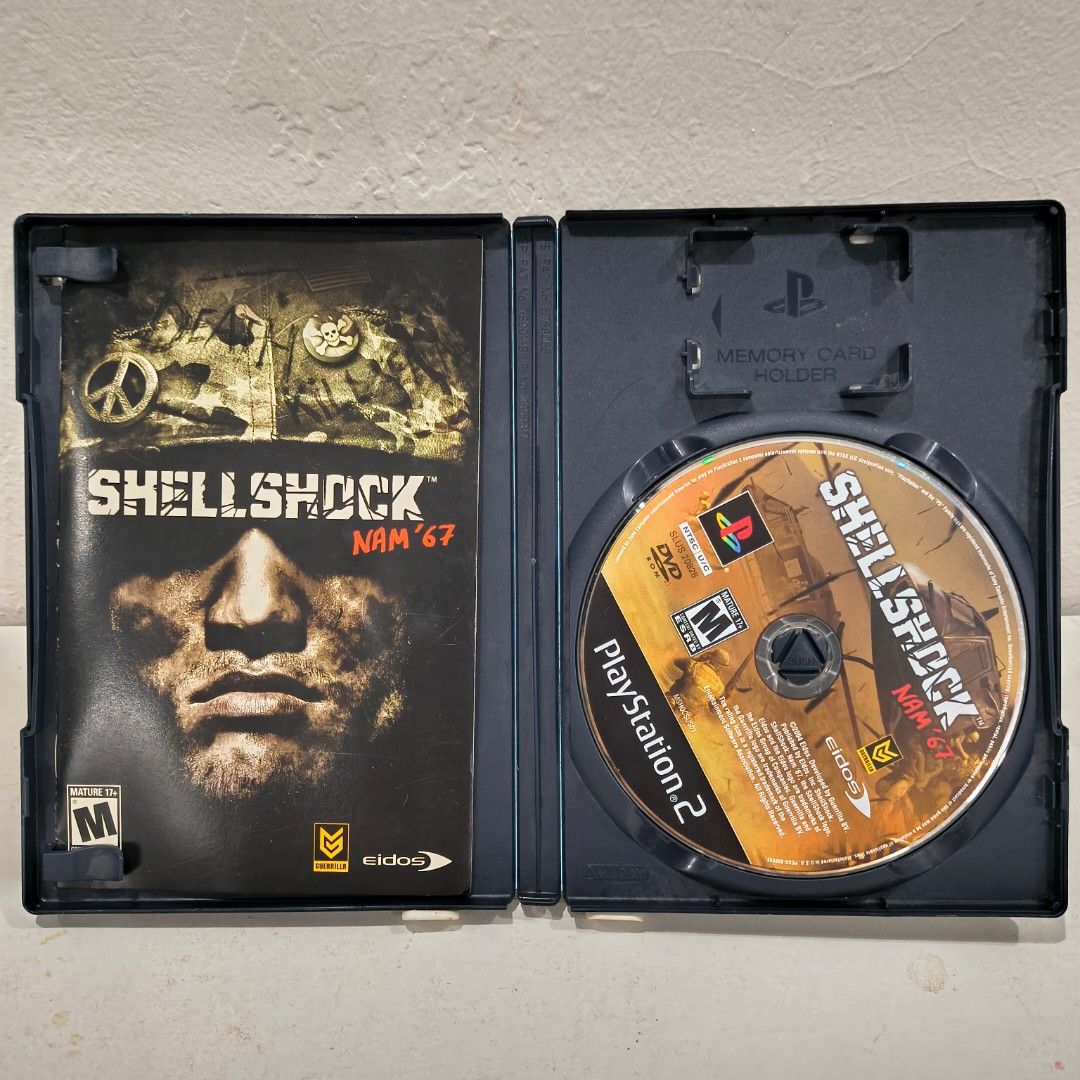 Shellshock Nam 67 for PS2 Complete with Manual (Category: PlayStation) located in Bangued. Submitted by mastershipper (Listing ID 1445158330, Image 3). Description: Shellshock Nam 67 PS2 for only ₱600 -Complete with Manual -NTSC U/C REGION -Tested & Working If you're interested in getting the game, just send a message Shipping can be made Nationwide thru LBC COP/COD or via J&T. For COD/COP Transactions, I'll ask for a small downpayment..