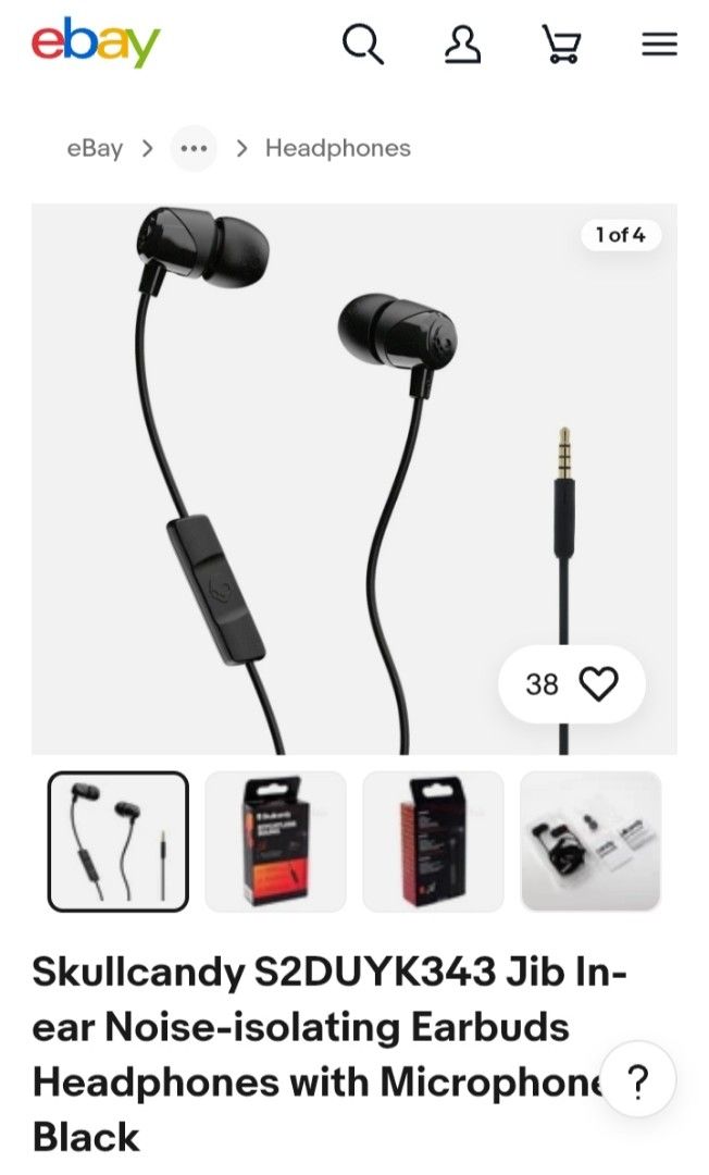 SKULL CANDY IN EAR EARPHONE (Category: Earphones) located in Cabuyao City. Submitted by Bike_Clothing10 (Listing ID 1445069408, Image 1). Description: READ FIRST... FOR SALE: SKULL CANDY EAR EARPHONE Excellent Condition 3.5mm Jack Legit PRICE: 750 + SF PICK UP OR SHIPPING ONLY LOCATION: Cabuyao Laguna -NO COD/COP- DM...