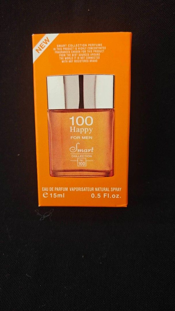Smart Collection Perfume for Men - 5 Fragrances (Category: Fragrance & Deodorants) located in Marikina City. Submitted by carlinejame_522 (Listing ID 1445135646, Image 3). Description: 150 each - Bundle of 5 Smart Collection Perfumes for Men - Each bottle is 15ml (0.5 Fl.Oz) - Scents included: #124, #478, #100, #40, #508 - Type: Eau de Parfum, Natural Spray - All items are brand new.