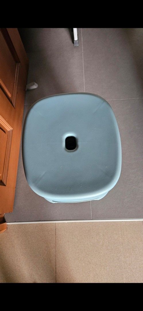 Stackable Plastic Stool (Category: Chairs) located in Singapore. Submitted by KellyRR (Listing ID 1445092196, Image 3). Description: Stools - lightly used Dimensions: 23 by 26 cm Total 7 in number. Can opt for picking up separately or take the entire lot..