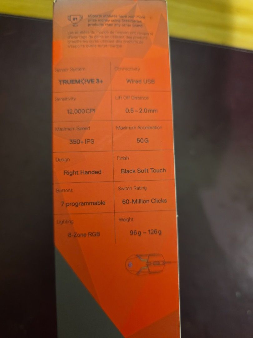 SteelSeries Rival 600 Gaming Mouse488387232411176962