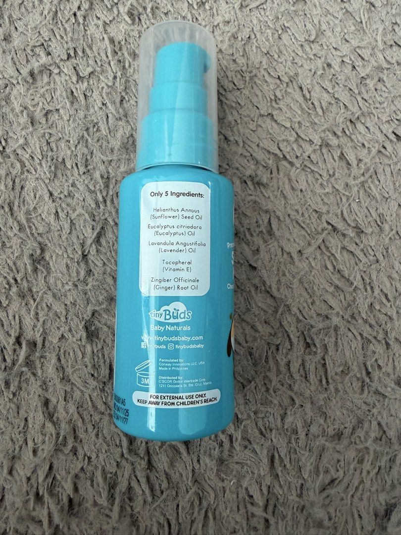 Stuffy Nose chest rub massage oil (Category: Baby Toiletries & Grooming) located in San Juan City. Submitted by knickscorner (Listing ID 1445165854, Image 3). Description: .