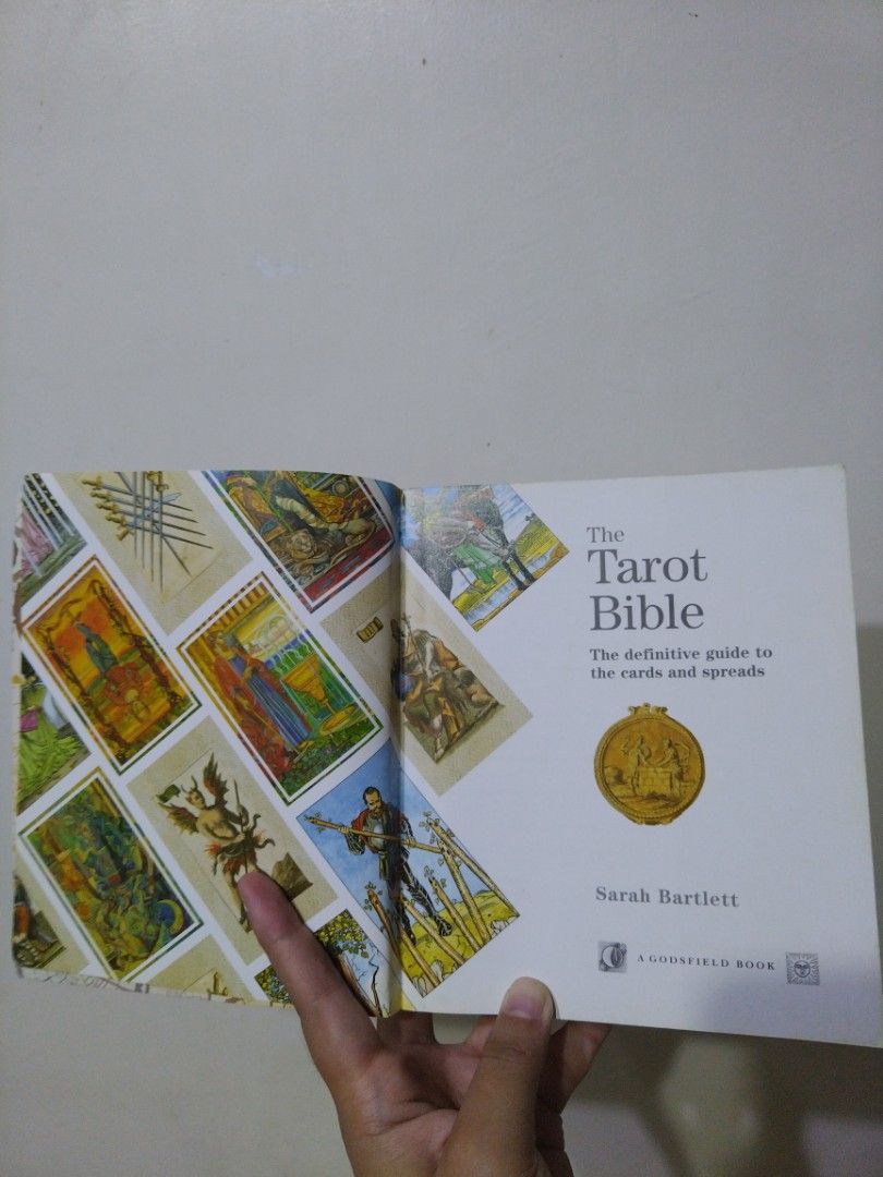 Original Tarot Bible Book (Category: Religion Books) located in Pinamalayan. Submitted by dot.e (Listing ID 1445161457, Image 1). Description: Rehoming this authentic book for 700! Lightly used and has some highlights at the front of the entirity of the book. MOP: GCASH ONLY MOD: LBC or JNT (buyer must shoulder the sf) Can provide more photos if requested. Message me if you are interested. Location: Pinamalayan, Oriental Mindoro.