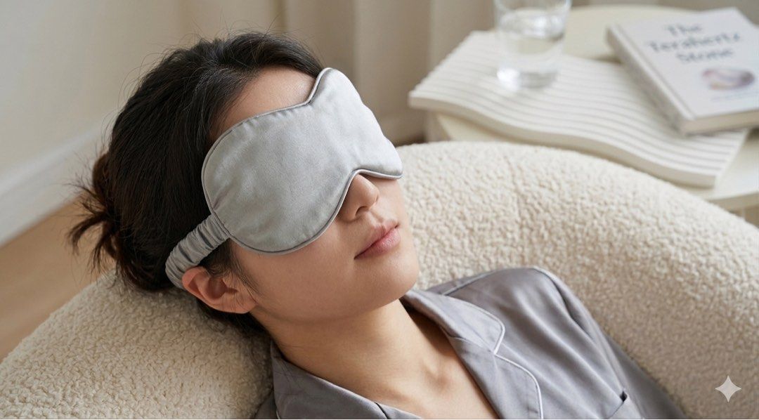 Terahertz patch eye mask (Category: Vision Care) located in Singapore. Submitted by annthebear (Listing ID 1445065310, Image 1). Description: Made with satin fabric and elastic band, with 2 Terahertz patch good to soothe your eyes from a day watching on your desk top or mobile phone Price listed included trackable mail to your place within Singapore Item will be bubble wrapped to avoid breakage as Terahertz are fragile n will break if drop on har