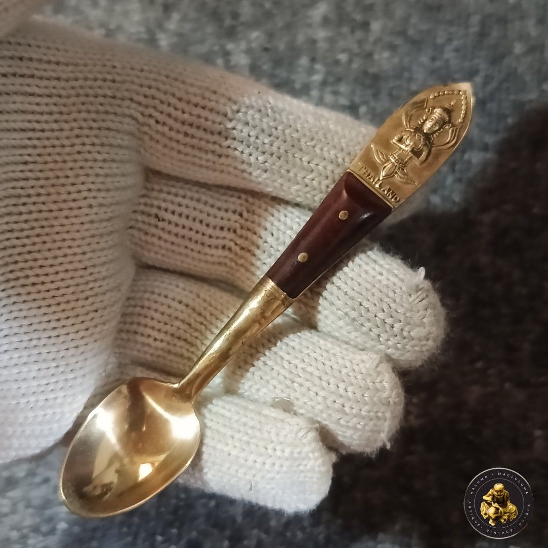 Thailand Souvenir Teaspoon and Fork Set (Category: Dinnerware & Cutlery) located in Meycauayan. Submitted by ka_luma (Listing ID 1445136074, Image 2). Description: .