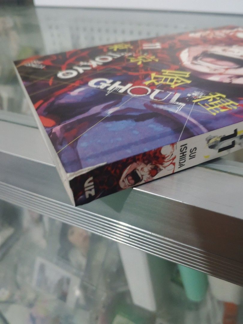 Tokyo ghoul vol.11 (Slight issue) (Category: Comics & Manga) located in Taguig. Submitted by suzuya1007 (Listing ID 1445067749, Image 3). Description: Tokyo ghoul vol.11 but with slight issue, defect sa bottom spine (last image) Sf is buyer's expense (or meetup).