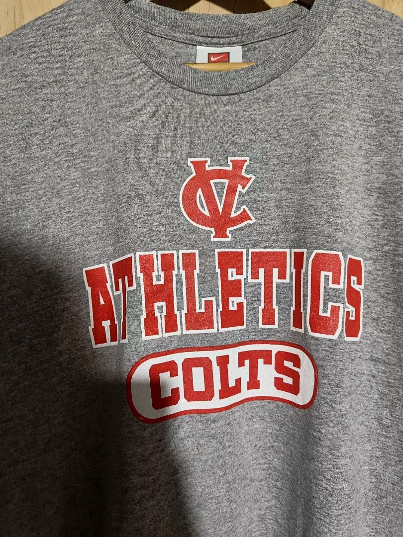 VINTAGE NIKE ATHLETICS TEE (Category: Tshirts & Polo Shirts ) located in Roxas City. Submitted by kaloy58 (Listing ID 1445181176, Image 3). Description: 22x27 no major issue/s.