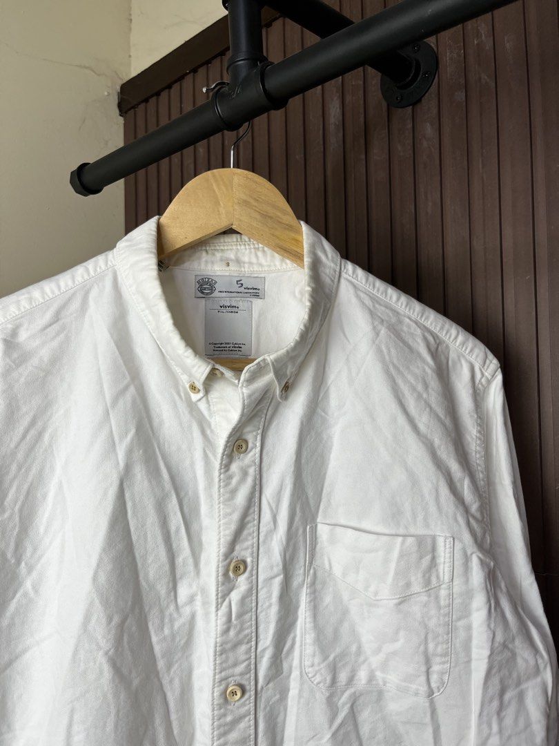 Visvim FW/14 Albacore Kapa Button Down Long Sleeve (Category: Formal Shirts) located in Cabanatuan. Submitted by cabsygoods (Listing ID 1445110175, Image 2). Description: Visvim FW/14 Albacore Kapa Button Down Long Sleeve Dimes 21 x 28 inches Very good condition No issue Need wash Color rate 9/10 Dm to purchase! 📩.