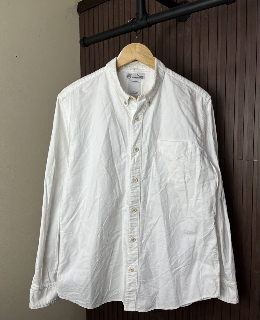 Visvim FW/14 Albacore Kapa Button Down Long Sleeve (Category: Formal Shirts) located in Cabanatuan. Submitted by cabsygoods (Listing ID 1445110175, Image 1). Description: Visvim FW/14 Albacore Kapa Button Down Long Sleeve Dimes 21 x 28 inches Very good condition No issue Need wash Color rate 9/10 Dm to purchase! 📩.