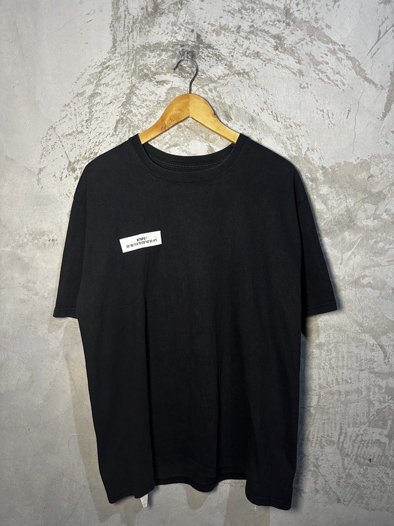 Wtaps tee (Category: Tshirts & Polo Shirts ) located in Quezon, Isabela. Submitted by guzzy.archive (Listing ID 1445066572, Image 3). Description: OFF / LEGIT GOOD CONDITION (STILL PRESENTABLE) COLOR RATE 9.5/10 MINIMAL HAIRLINES ON THE BACK PRINT SIZE L TO XL MEASUREMENTS - WIDTH 20 / LENGTH 29 450 + SF LOC: LUZON, ISABELA.
