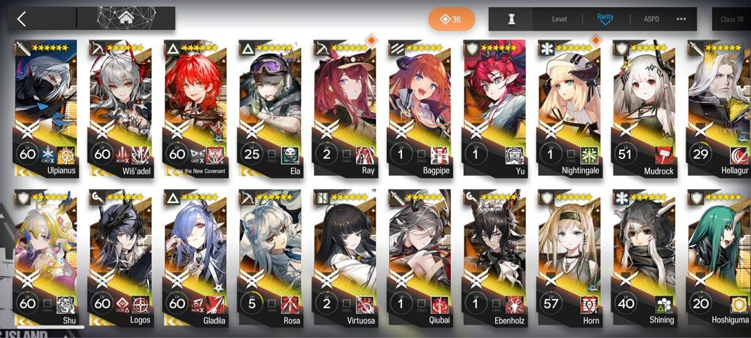WTS ARKNIGHTS ACCOUNT 6 LIMITED (Category: Game Gift Cards & Accounts) located in Quezon City. Submitted by davinvano (Listing ID 1445152662, Image 2). Description: MOP: GCASH.