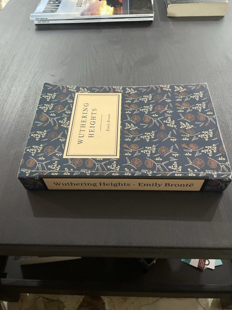 Wuthering Heights — Emily Brontë (Category: Storybooks) located in Las Pinas. Submitted by yourneighbortotoro (Listing ID 1445096456, Image 2). Description: 🌫️ Wuthering Heights — Emily Brontë ✨ A timeless tale of passion, revenge, and haunting love 📚 Perfect for collectors of classic literature, romantic showcases, and vintage-style editions Wuthering Heights by Emily Brontë is a beautifully enduring edition of one of the most powerful novels 