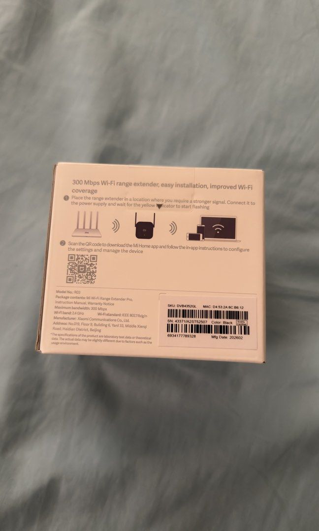 Xiaomi Wi-Fi Extender Pro (Category: Networking) located in Manila. Submitted by shobskaryll2004 (Listing ID 1445063655, Image 2). Description: - 300 mbps - plug-in design - brand new Loc: Manila.