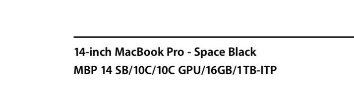 14-inch MacBook Pro - Space Black489588080992604161