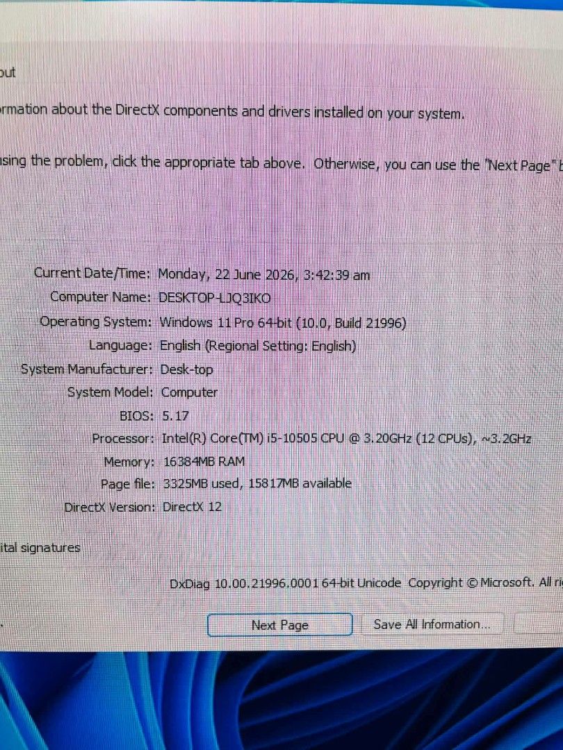27 inches Hailan all in one PC (Category: Desktops) located in Manila. Submitted by happyearth.953a15 (Listing ID 1445347955, Image 3). Description: 27 inches Hailan all in one PC I5 10th gen Intel UHD Graphics 630 16gb ram 240gb ssd Windows 11 pro OS Ms office installed Mouse and keyboard 💸💸 14,500 Location: San Andres bukid manila Pick up or deliver.