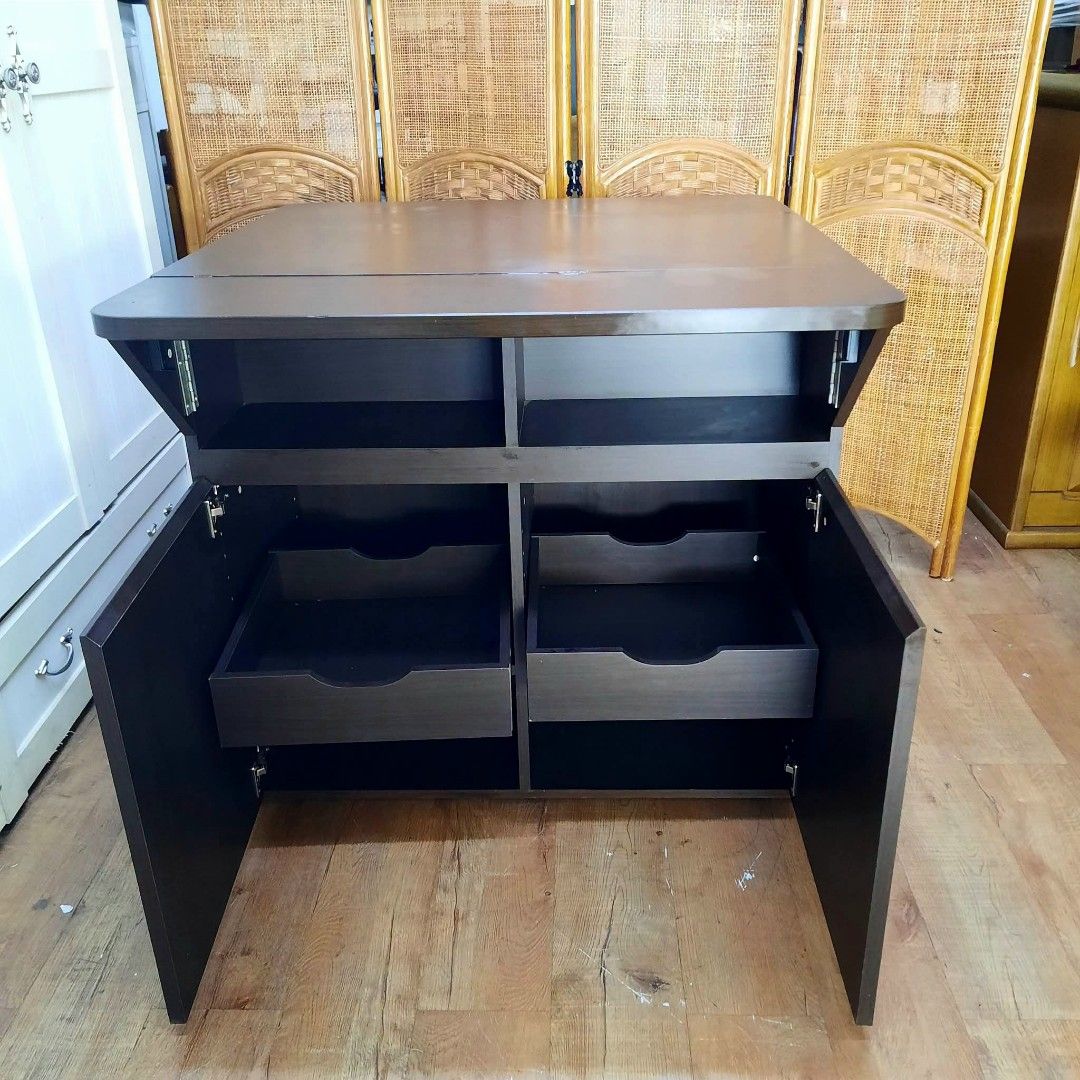 2nd hand extendable kitchen Island Table with storage (Category: Tables & Sets) located in Paranaque City. Submitted by 2ndcharmfurniture (Listing ID 1445335472, Image 2). Description: 💳 𝐌𝐨𝐝𝐞 𝐨𝐟 𝐏𝐚𝐲𝐦𝐞𝐧𝐭 ✅ QR Ph Credit Card ✅️ GCash ✅ BDO Bank Transfer ✅ BPI Bank Transfer 📍 𝙋𝙖𝙮𝙢𝙚𝙣𝙩 𝙞𝙨 𝙢𝙖𝙙𝙚 𝙪𝙥𝙤𝙣 𝙥𝙞𝙘𝙠-𝙪𝙥 𝙛𝙧𝙤𝙢 𝙪𝙨..