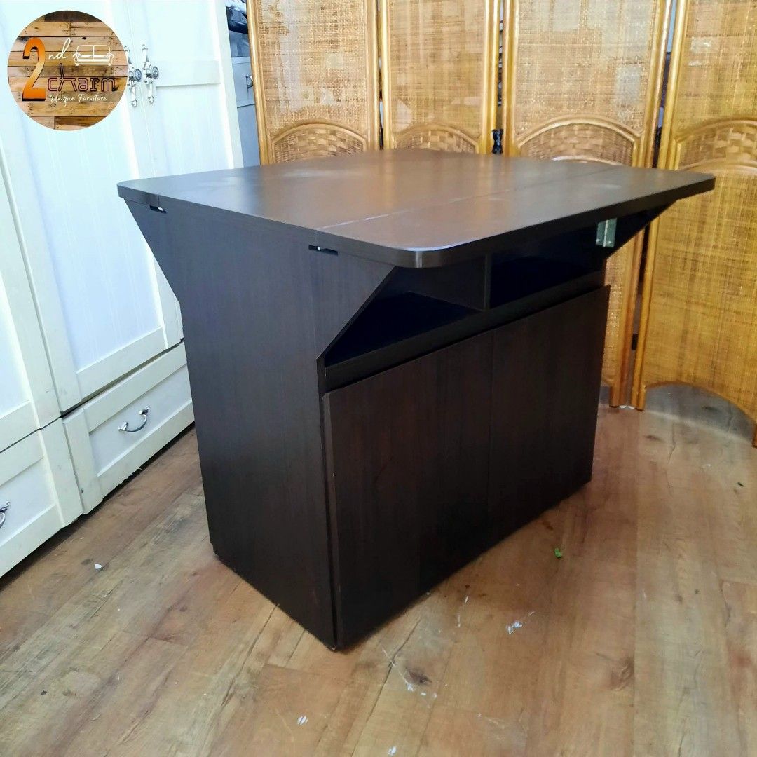 2nd hand extendable kitchen Island Table with storage (Category: Tables & Sets) located in Paranaque City. Submitted by 2ndcharmfurniture (Listing ID 1445335472, Image 3). Description: 💳 𝐌𝐨𝐝𝐞 𝐨𝐟 𝐏𝐚𝐲𝐦𝐞𝐧𝐭 ✅ QR Ph Credit Card ✅️ GCash ✅ BDO Bank Transfer ✅ BPI Bank Transfer 📍 𝙋𝙖𝙮𝙢𝙚𝙣𝙩 𝙞𝙨 𝙢𝙖𝙙𝙚 𝙪𝙥𝙤𝙣 𝙥𝙞𝙘𝙠-𝙪𝙥 𝙛𝙧𝙤𝙢 𝙪𝙨..