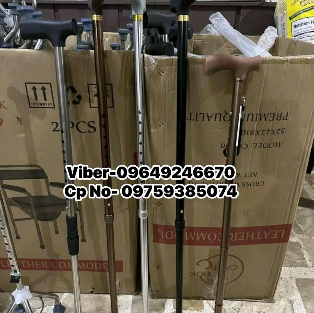 Adjustable Single Cane‼️Affordable price (Category: Medical Supplies & Tools) located in Manila. Submitted by oplecherly24007 (Listing ID 1445315790, Image 1). Description: - Adjustable walking canes for personalized height. - Available in a variety of stylish designs and colors. - Offers reliable mobility support for enhanced independence..
