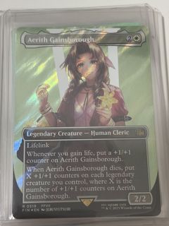 aerith gainsborough mtg card Ultra Pro Apex Sleeves: Magic the Gathering: Final Fantasy a zippered closure art:aerith-gainsborough · Scryfall Magic: The
