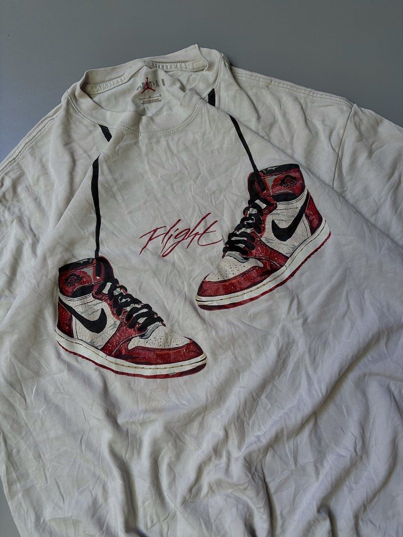 Air Jordan Graphic Shirt (Category: Tshirts & Polo Shirts ) located in Santa Cruz. Submitted by pizzaburger13 (Listing ID 1445237826, Image 2). Description: Pinaka bet sa lahat 🤭 Price not yet updated 📍 Payment first 📍 Ship via J&T or LBC 📍 Santa Cruz, Laguna.